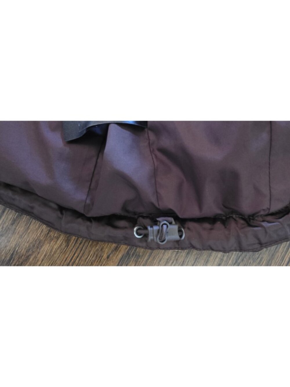 The North Face Vest Womens L Large Brown 550 Down Puffer Quilted Zip Insulated - Picture 7 of 8